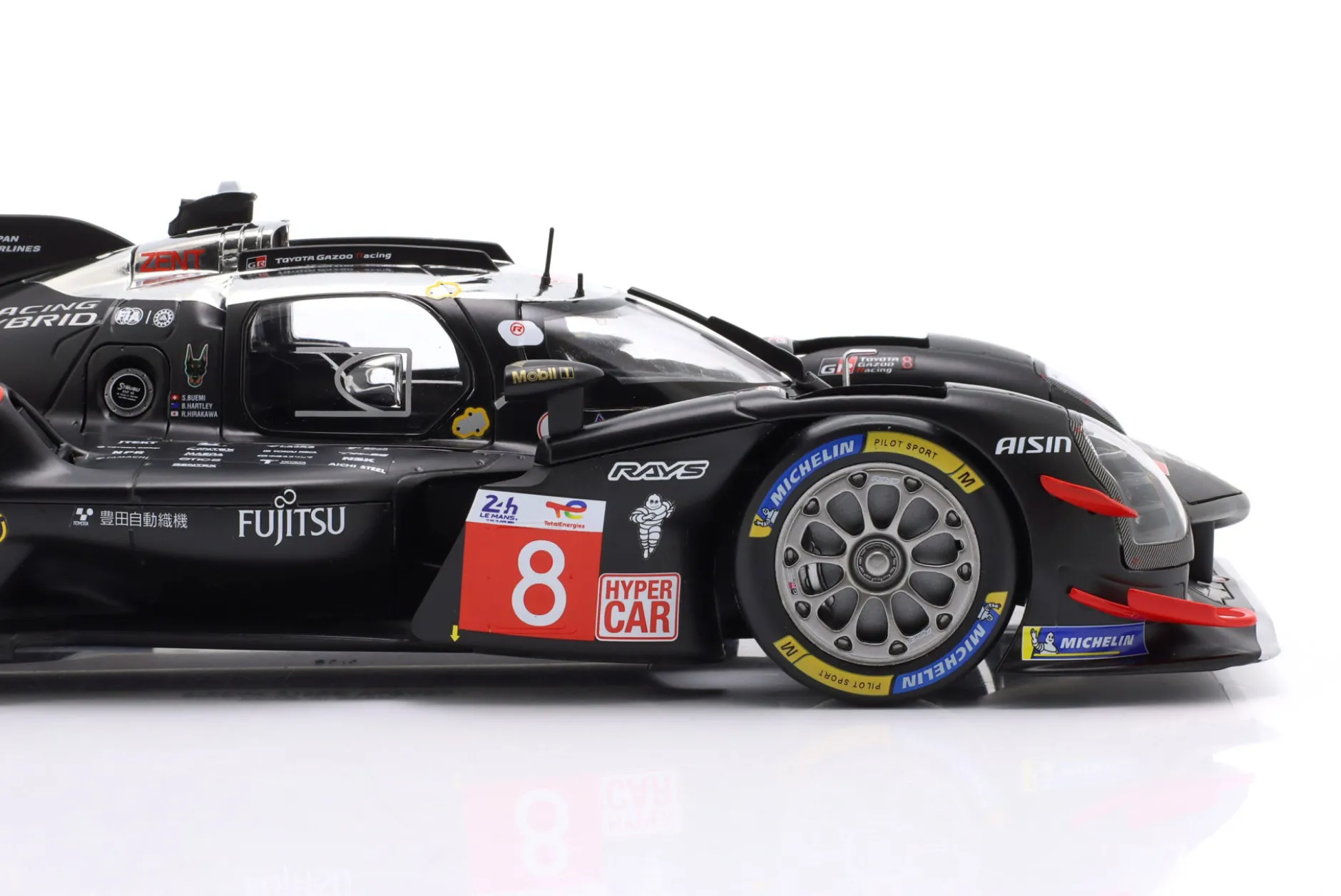 Toyota GR010 Hybrid #8 5th 24h LeMans 2024 Toyota Gazoo Racing 1:18 Ixo