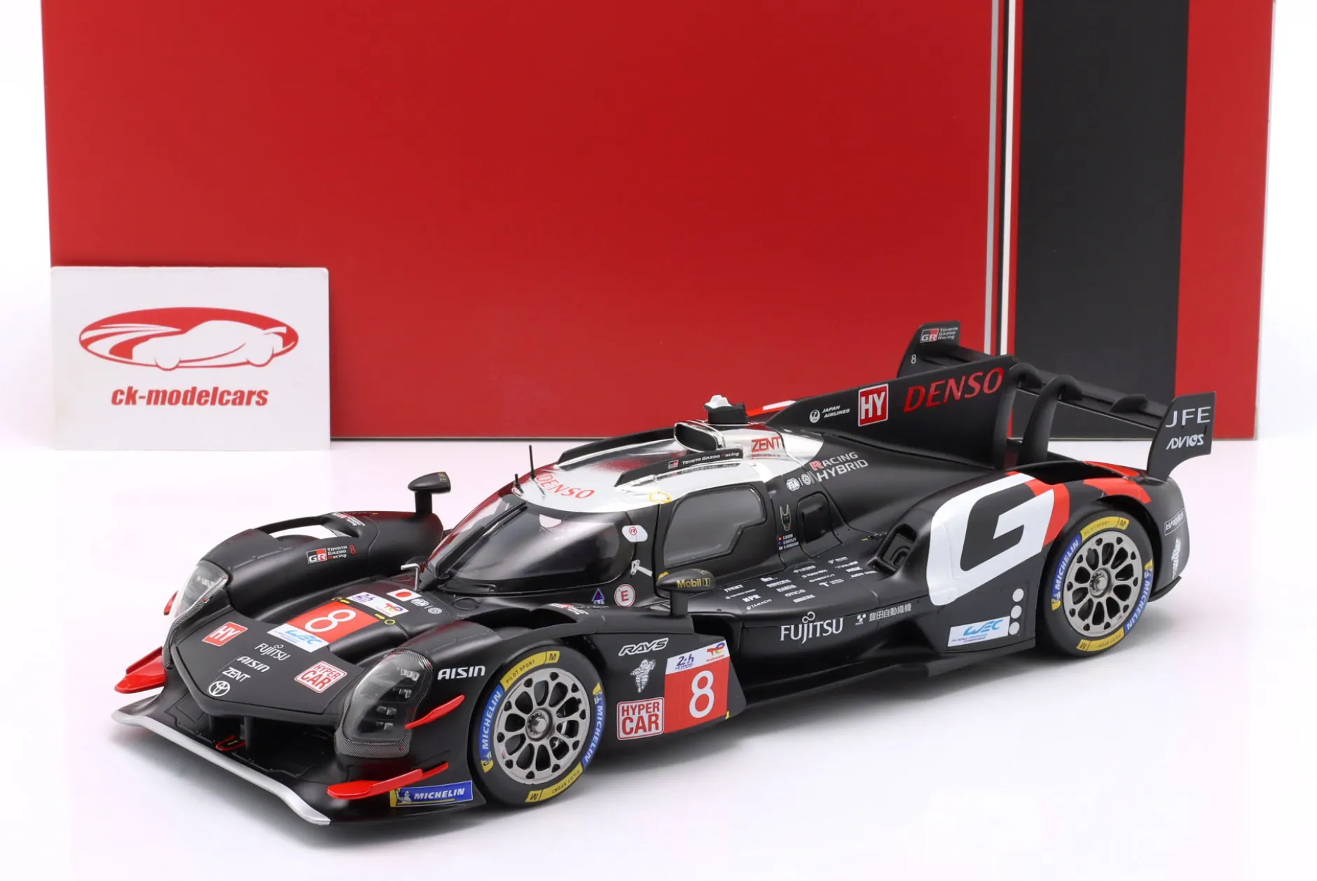 Toyota GR010 Hybrid #8 5th 24h LeMans 2024 Toyota Gazoo Racing 1:18 Ixo
