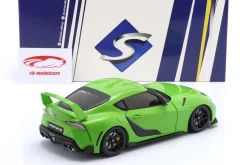 Toyota GR Supra Baujahr 2023 Wasabi grün 1:18 Solido