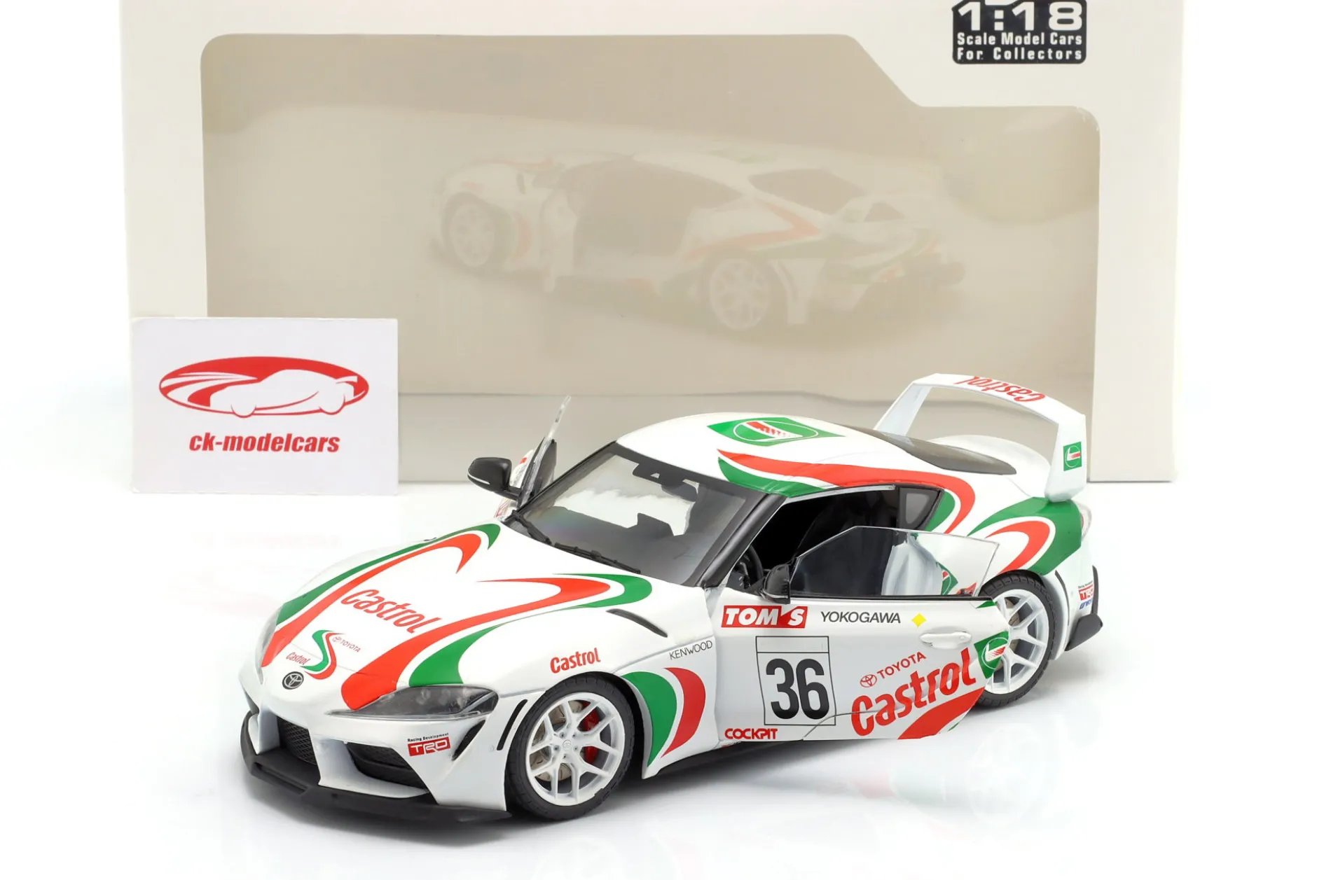 Toyota GR Supra #36 Toyota Racing Tribute 2024 1:18 Solido