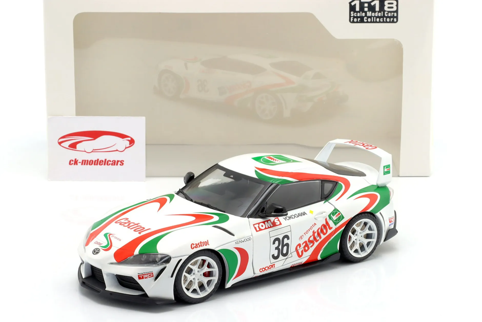 Toyota GR Supra #36 Toyota Racing Tribute 2024 1:18 Solido