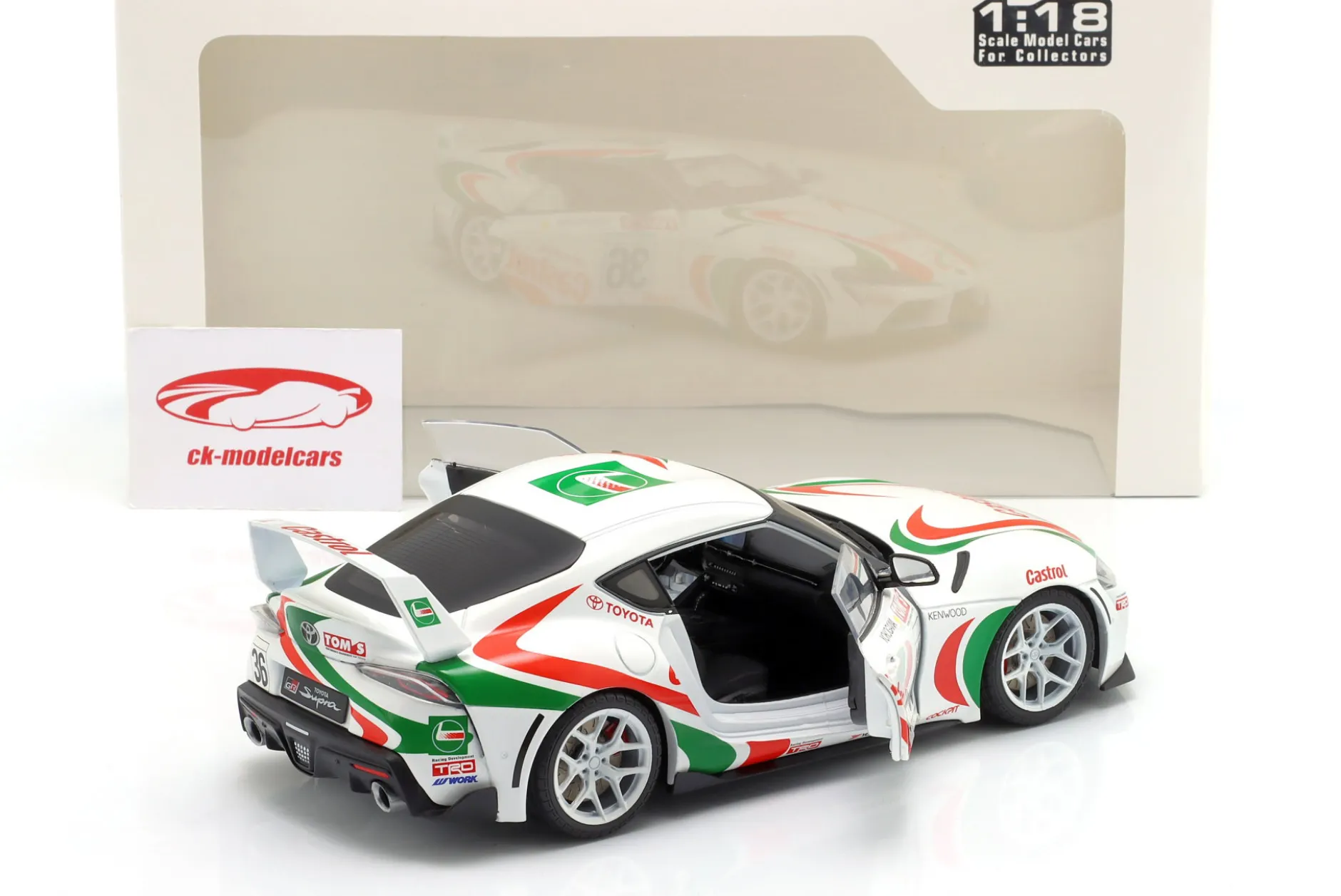 Toyota GR Supra #36 Toyota Racing Tribute 2024 1:18 Solido