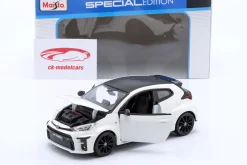 Toyota GR Yaris Baujahr 2021 weiß 1:24 Maisto