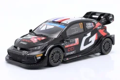 Toyota GR Yaris Rally1 #17 2nd Rallye Monte Carlo 2024 Ogier, Landais 1:18 Ixo