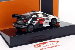 Toyota GR Yaris Rally1 #5 Rallye Kenia 2025 Pajari, Salminen 1:43 Ixo