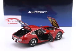 Toyota 2000GT Baujahr 1967 rot 1:18 AUTOart