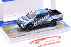 Toyota Hiace Widebody Toyo Tires blau mit Dekor 1:64 Tarmac Works