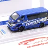 Toyota Hilux Pick-Up Toyo Tires blau / weiß / schwarz 1:64 Tarmac Works