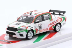 Toyota Hilux Racing #18 Pick-Up weiß / rot / grün 1:64 Tarmac Works