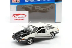 Toyota Sprinter Trueno AE86 Baujahr 1979 weiß 1:24 Maisto