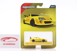Toyota Supra Baujahr 1995 gelb 1:64 Majorette