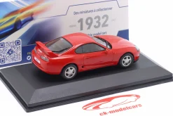 Toyota Supra MK4 Baujahr 2001 rot 1:43 Solido