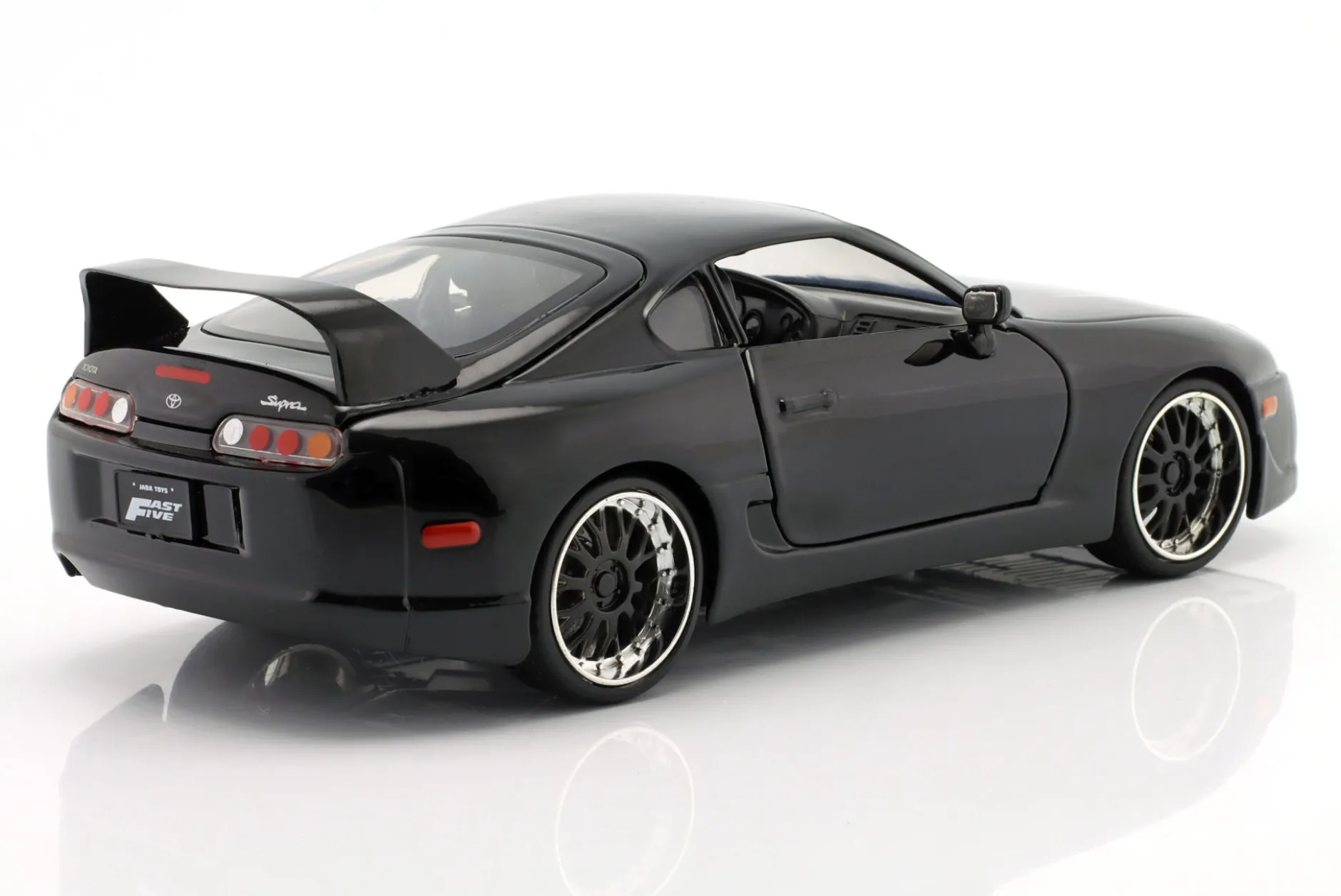 Toyota Supra Mk IV 1995 Fast & Furious 5 (2011) schwarz 1:24 Jada Toys