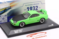 Toyota Supra MK4 2JZ Baujahr 2001 neongrün 1:43 Solido