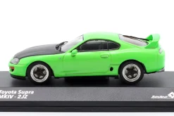 Toyota Supra MK4 2JZ Baujahr 2001 neongrün 1:43 Solido