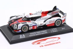 Toyota TS050 Hybrid #8 24h LeMans 2017 Buemi, Davidson, Nakajima 1:43 Altaya