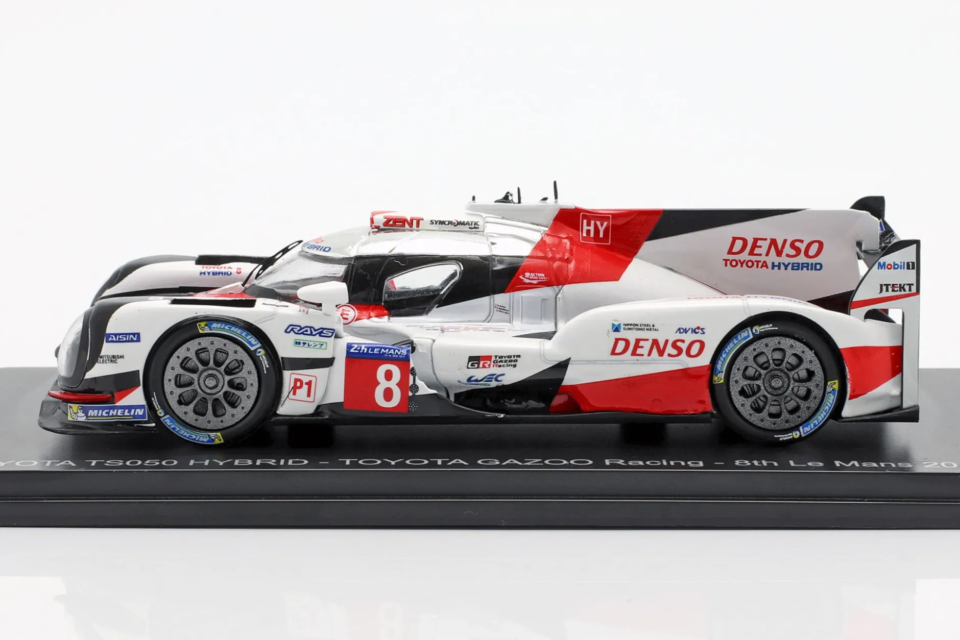 Toyota TS050 Hybrid #8 8th 24h LeMans 2017 Buemi, Davidson, Nakajima 1:43 Spark