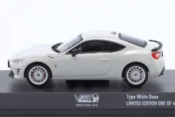 Toyota 86 VART Type White Base 2019 weiß 1:43 Kyosho