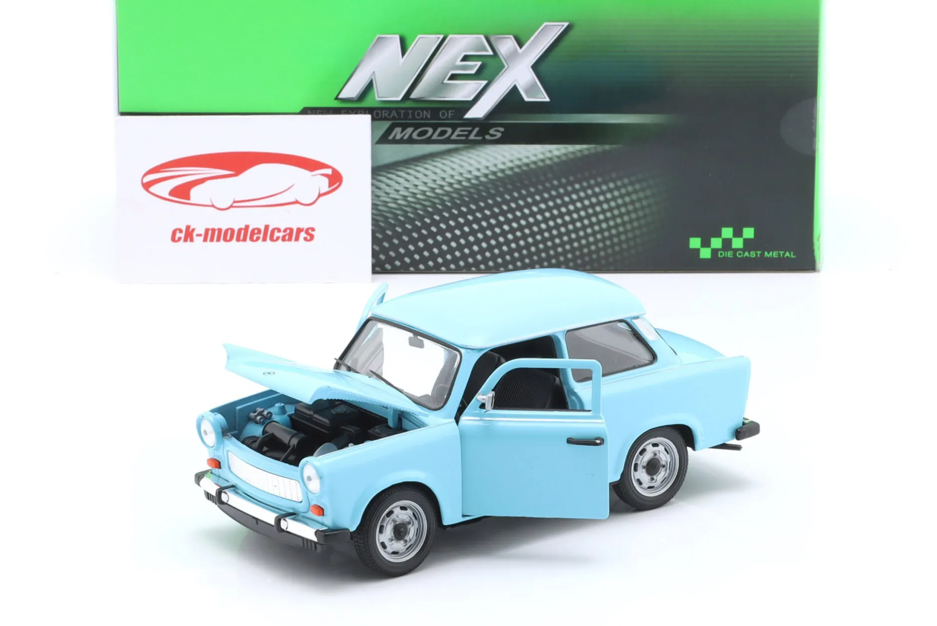 Trabant 601 hellblau 1:24 Welly
