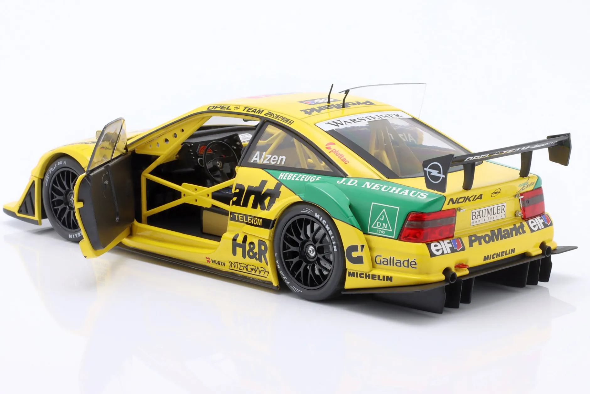 Uwe Alzen #16 Opel Calibra V6 4x4 Team Zakspeed ITC 1996 1:18 WERK83
