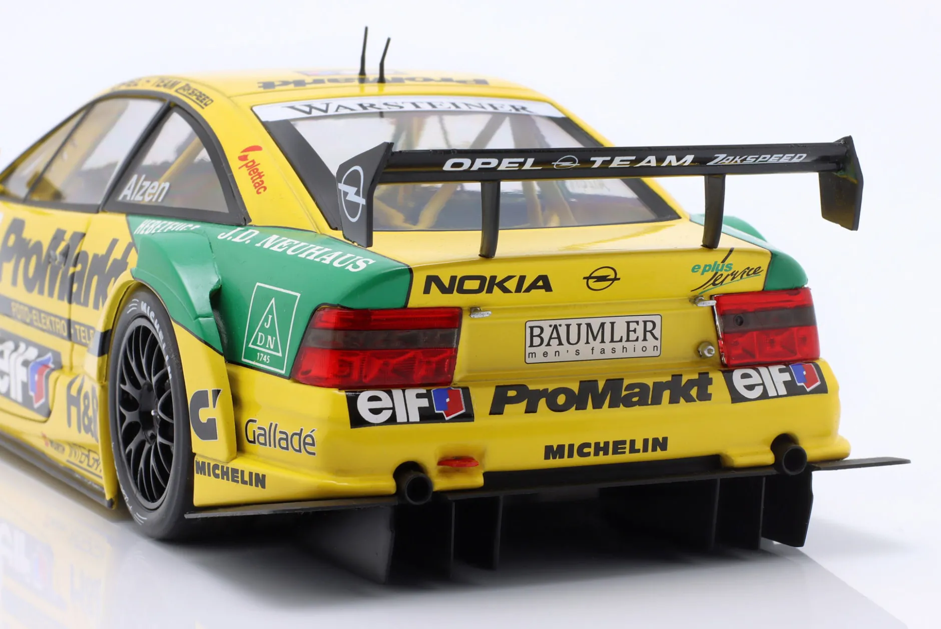 Uwe Alzen #16 Opel Calibra V6 4x4 Team Zakspeed ITC 1996 1:18 WERK83