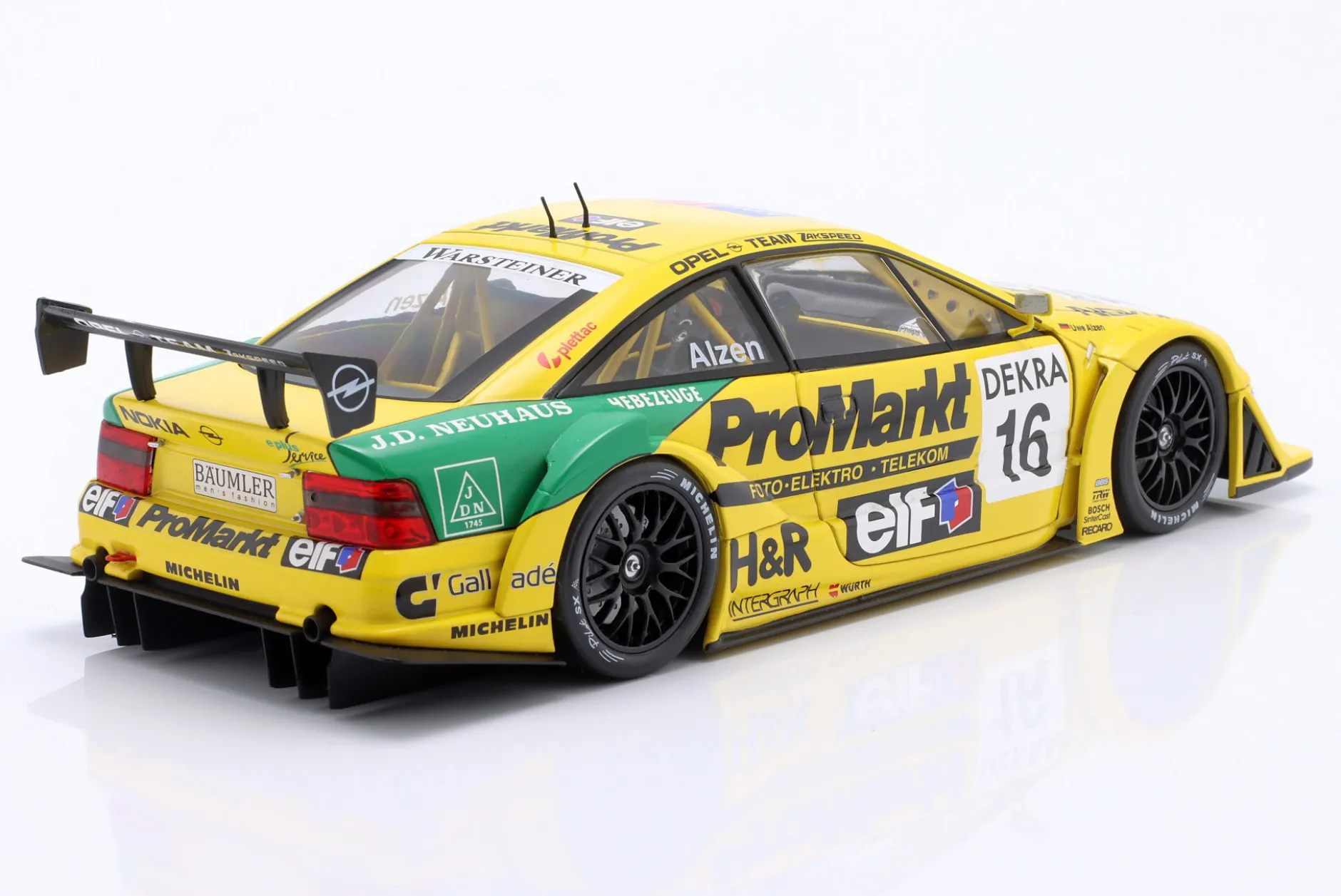 Uwe Alzen #16 Opel Calibra V6 4x4 Team Zakspeed ITC 1996 1:18 WERK83
