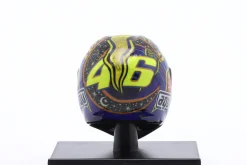 Valentino Rossi #46 Fiat Yamaha Team Moto GP Weltmeister 2008 Helm 1:10 Minichamps