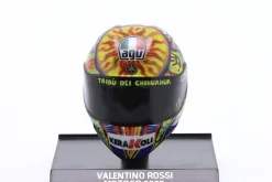 Valentino Rossi #46 Fiat Yamaha Team Moto GP Weltmeister 2008 Helm 1:10 Minichamps