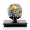 Valentino Rossi Fiat Yamaha Team #46 3rd Laguna Seca MotoGP 2010 Helm 1:10 Minichamps