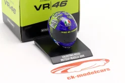 Valentino Rossi Fiat Yamaha Team #46 3rd Mugello MotoGP Weltmeister 2009 Helm 1:10 Minichamps