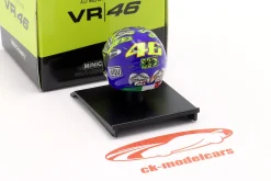 Valentino Rossi Fiat Yamaha Team #46 3rd Mugello MotoGP Weltmeister 2009 Helm 1:10 Minichamps