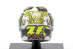Valentino Rossi Movistar Yamaha MotoGP #46 MotoGP Misano 2016 Helm 1:10 Minichamps