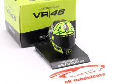 Valentino Rossi #46 Yamaha Factory Racing Moto GP Test Sepang 2023 Helm 1:10 Minichamps