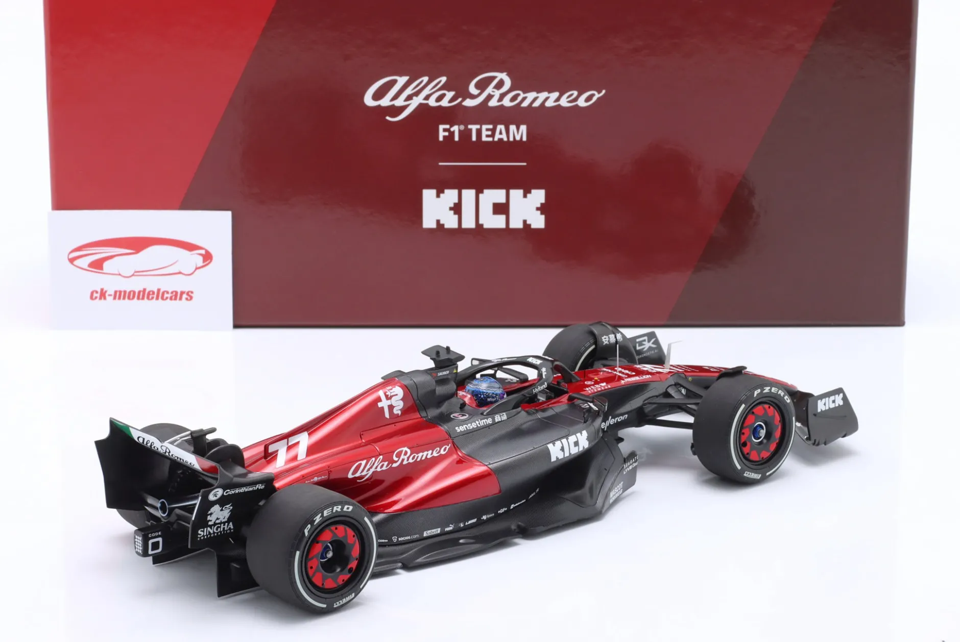 Valtteri Bottas Alfa Romeo C43 #77 Australien GP Formel 1 2023 1:18 Minichamps