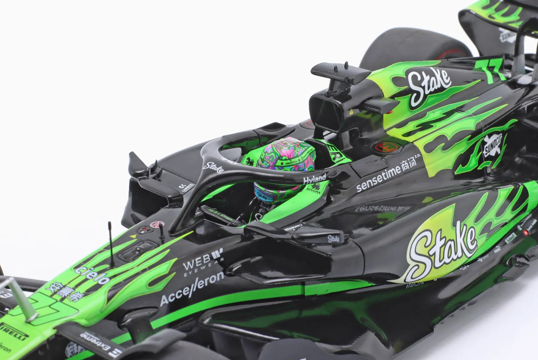 Valtteri Bottas KICK Sauber C44 #77 Las Vegas GP Formel 1 2024 1:18 Solido