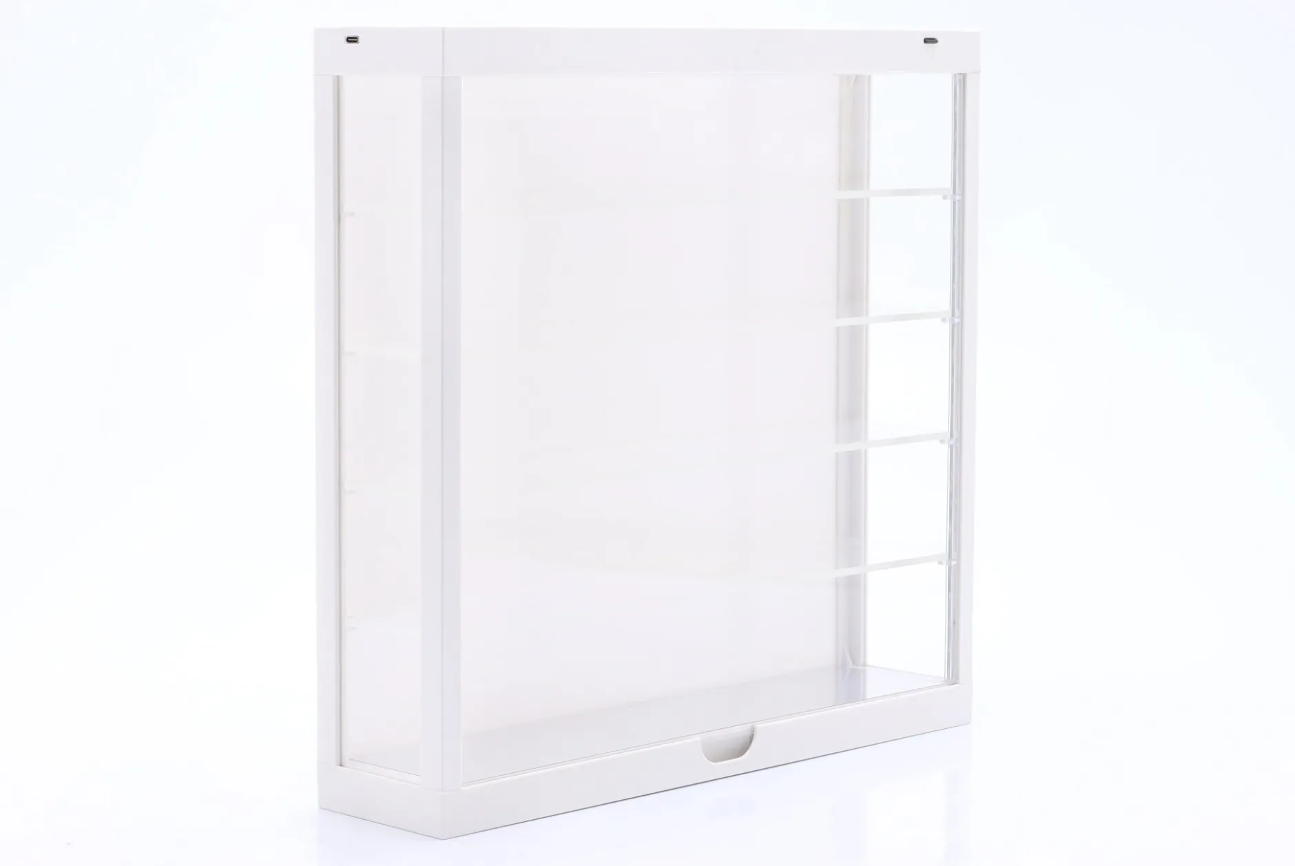 Vitrine LED Multicase 5-stöckig für Modelle im Maßstab 1:43 / 1:64 weiß Triple9