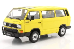 Volkswagen VW Bus T3 Syncro Baujahr 1987 gelb 1:18 KK-Scale