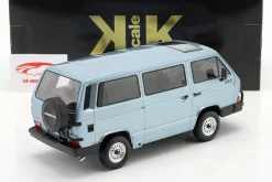 Volkswagen VW Bus T3 Syncro Baujahr 1987 hellblau metallic 1:18 KK-Scale