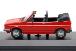 Volkswagen VW Golf I Cabriolet Baujahr 1979 rot 1:43 Minichamps