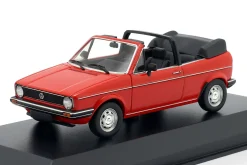 Volkswagen VW Golf I Cabriolet Baujahr 1979 rot 1:43 Minichamps