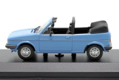 Volkswagen VW Golf I Cabriolet Baujahr 1979 hellblau 1:43 Minichamps