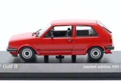 Volkswagen VW Golf II Baujahr 1985 rot 1:43 Minichamps