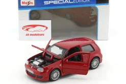 Volkswagen VW Golf IV R32 rot 1:24 Maisto