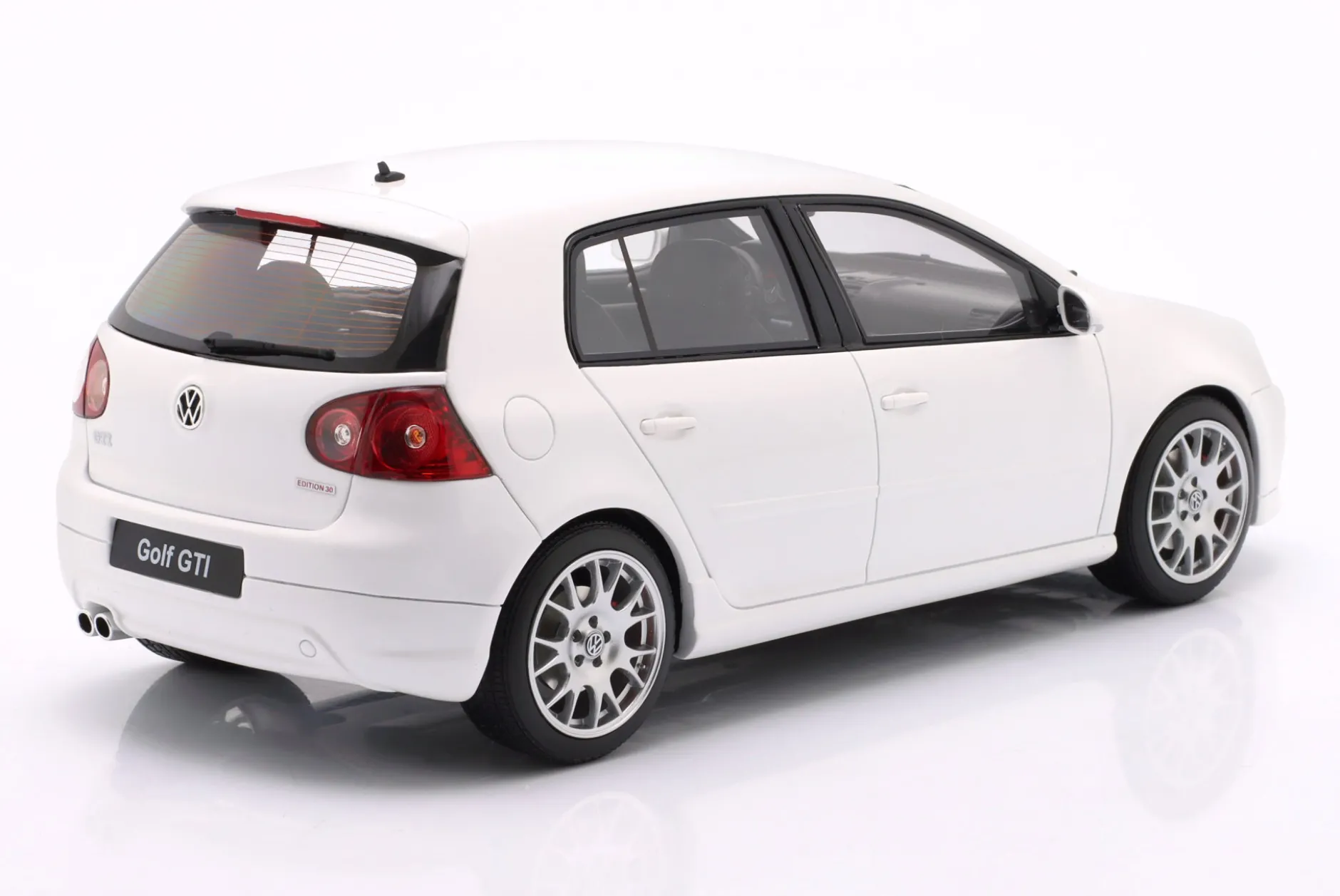 Volkswagen VW Golf V GTI Edition 30 Baujahr 2007 weiß 1:18 OttOmobile