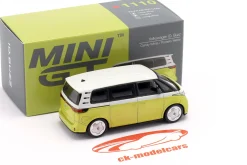 Volkswagen VW ID.Buzz Baujahr 2023 candy weiß / pomelo gelb 1:64 TrueScale