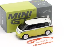 Volkswagen VW ID.Buzz Baujahr 2023 candy weiß / pomelo gelb 1:64 TrueScale