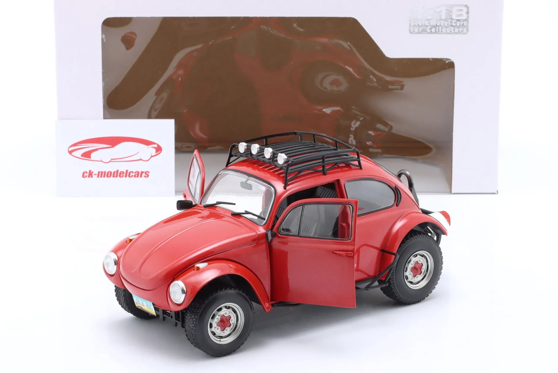 Volkswagen VW Käfer Baja Baujahr 1976 rot 1:18 Solido