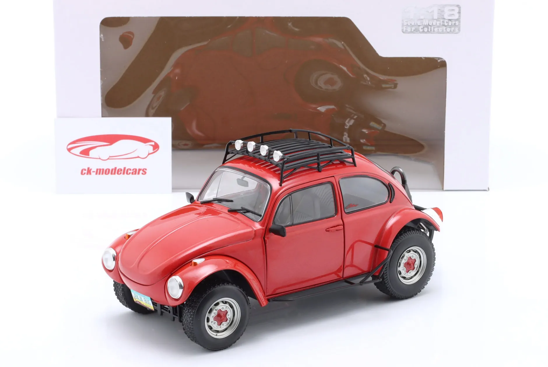 Volkswagen VW Käfer Baja Baujahr 1976 rot 1:18 Solido