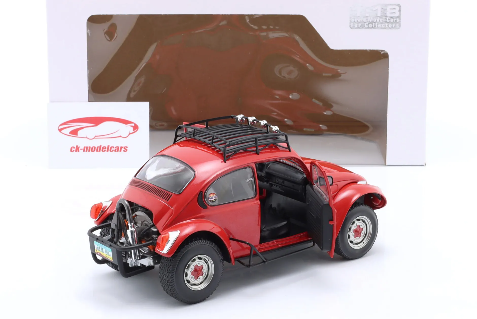 Volkswagen VW Käfer Baja Baujahr 1976 rot 1:18 Solido