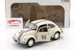 Volkswagen VW Käfer #53 Herbie creme weiß 1:18 Solido